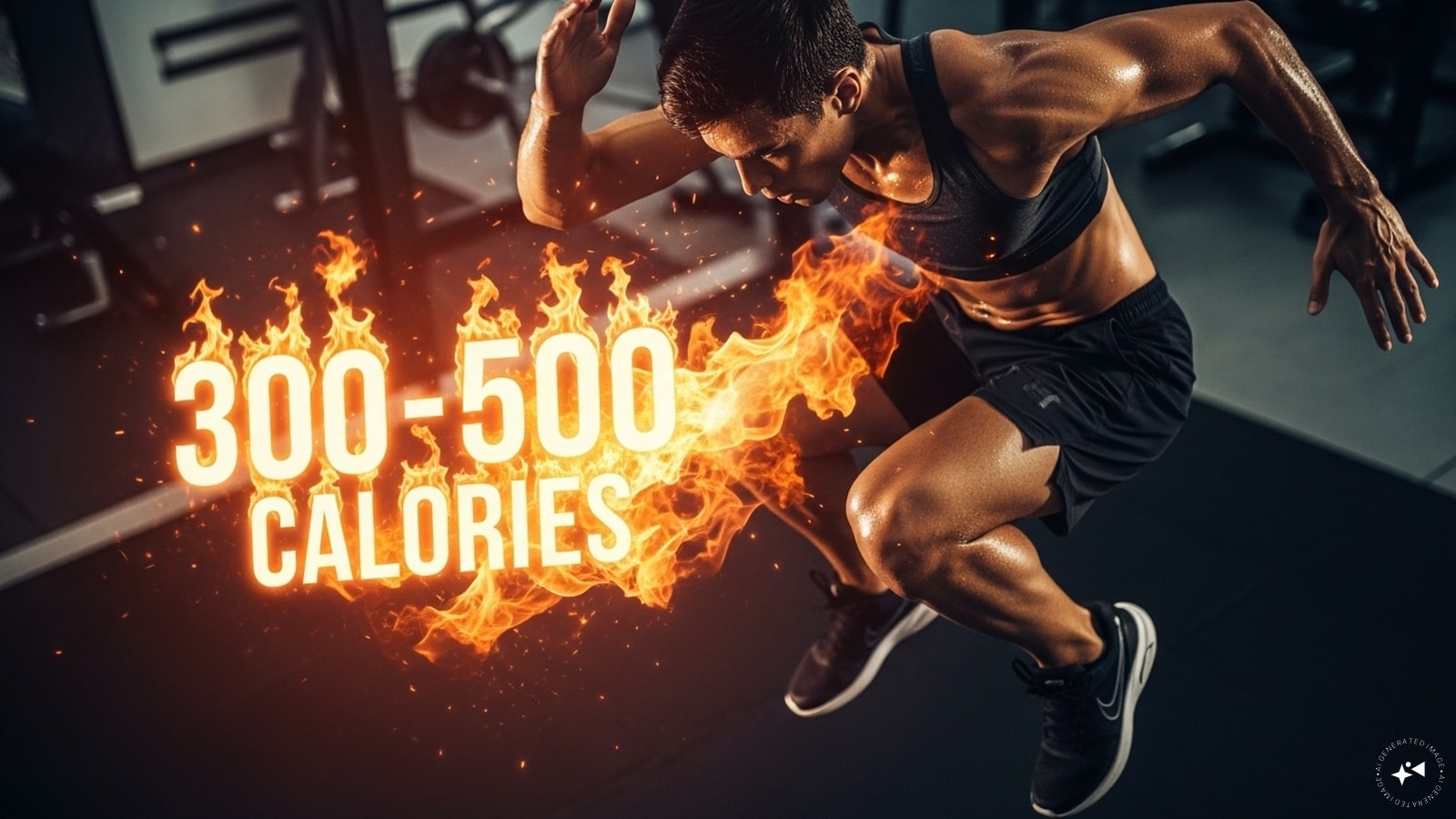 Burn around 300-500 Calories Burn around 300-500 Calories