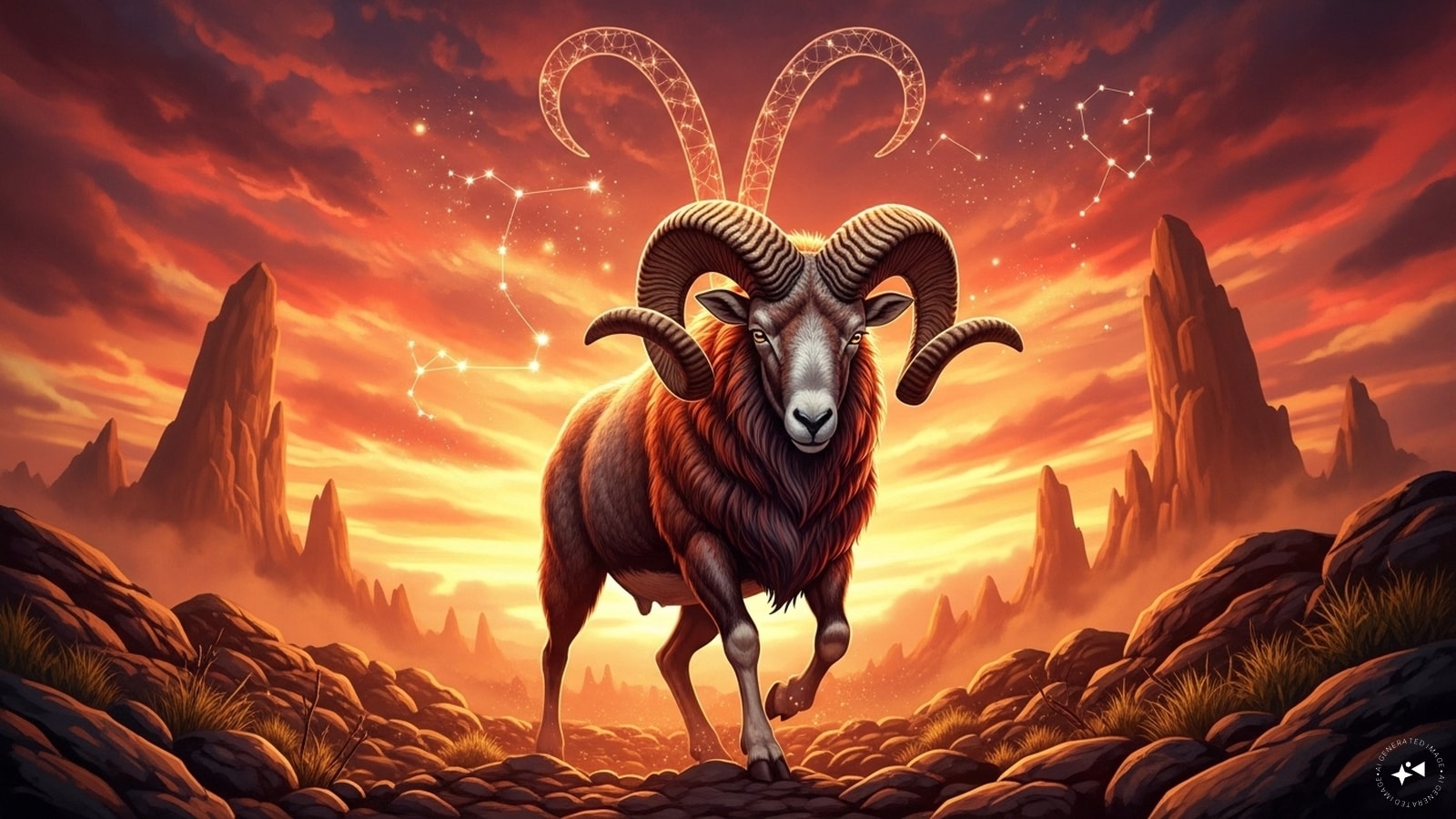 Aries zodiac sign Aries zodiac sign