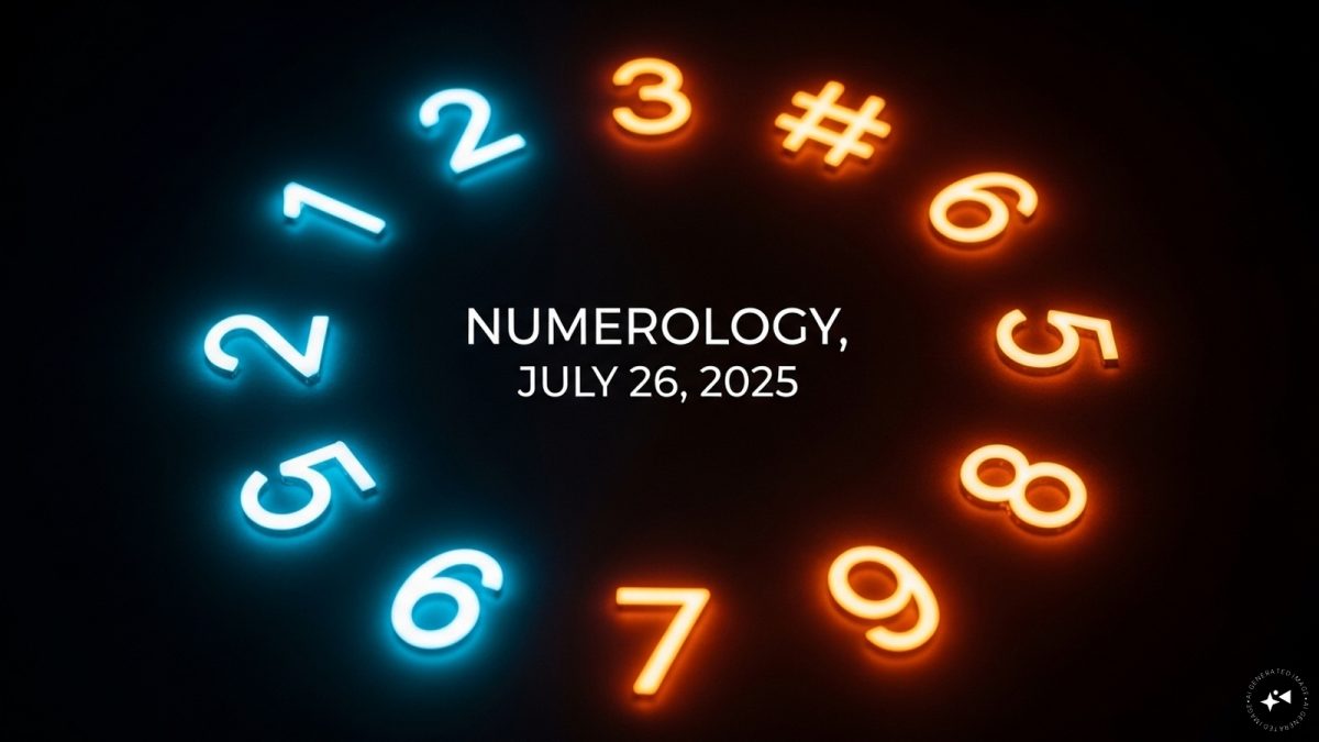 Numerology for July 26, 2025: Daily Predictions
