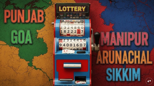 Punjab, Manipur, Sikkim, Goa, Arunachal state lotto winners. (AI generated image)