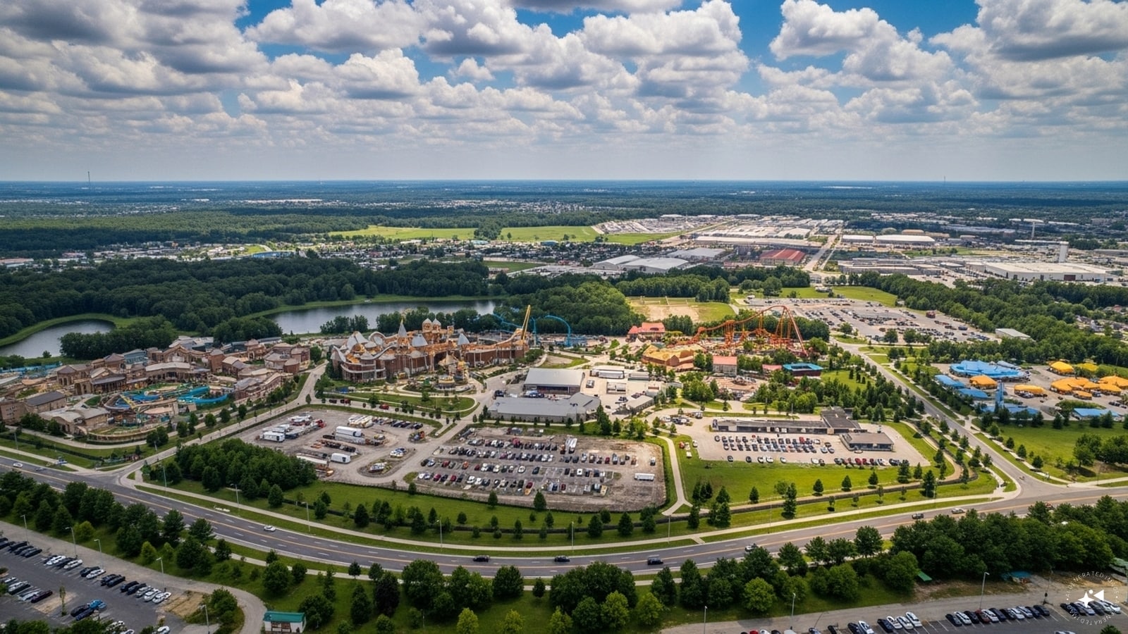 As of now, India’s Disneyland-style has no castle-yet – just land, plans, promises and approvals. However, if it delivers – what will happen to India’s office hub with a theme park in its skyline? (Representative image/ AI generated) As of now, India’s Disneyland-style has no castle-yet – just land, plans, promises and approvals. However, if it delivers – what will happen to India’s office hub with a theme park in its skyline? (Representative image/ AI generated)