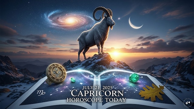  Astrological predictions by Chirag Daruwalla for makara rashi on July 21 2025. (AI generated image)
