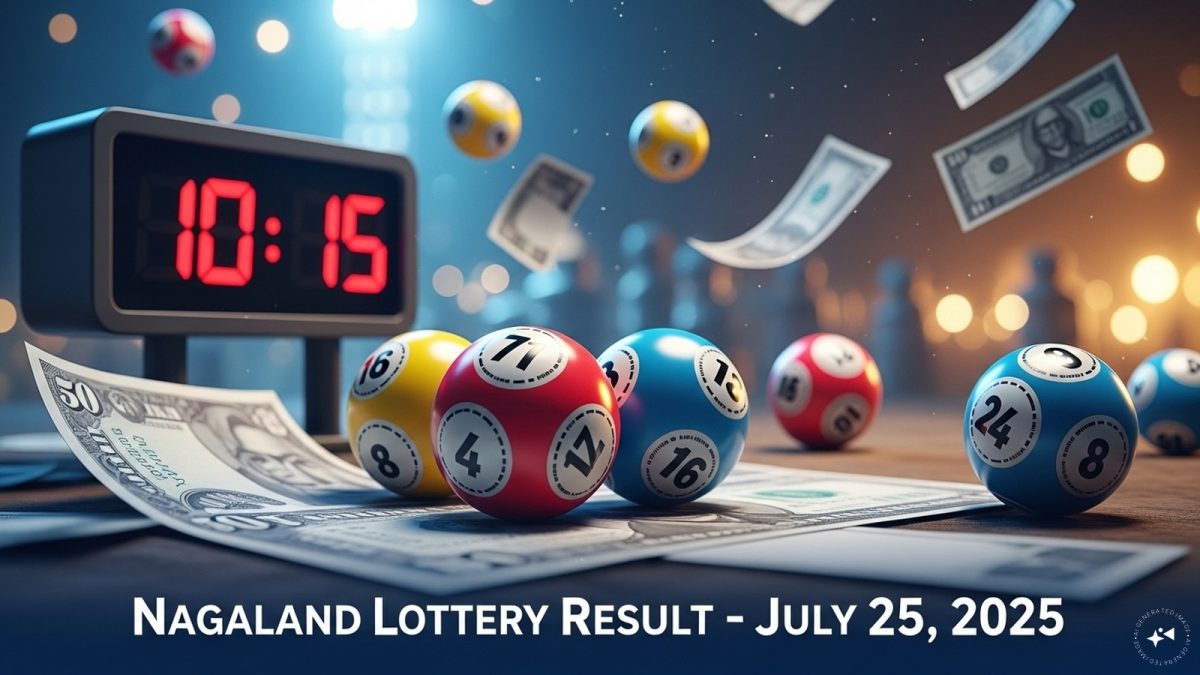Nagaland Lottery Result Today Live: Winning Numbers For July 25, 2025