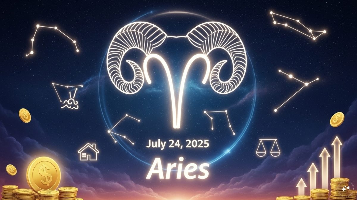 Aries Horoscope: Financial Gains and Property on July 24, 2025