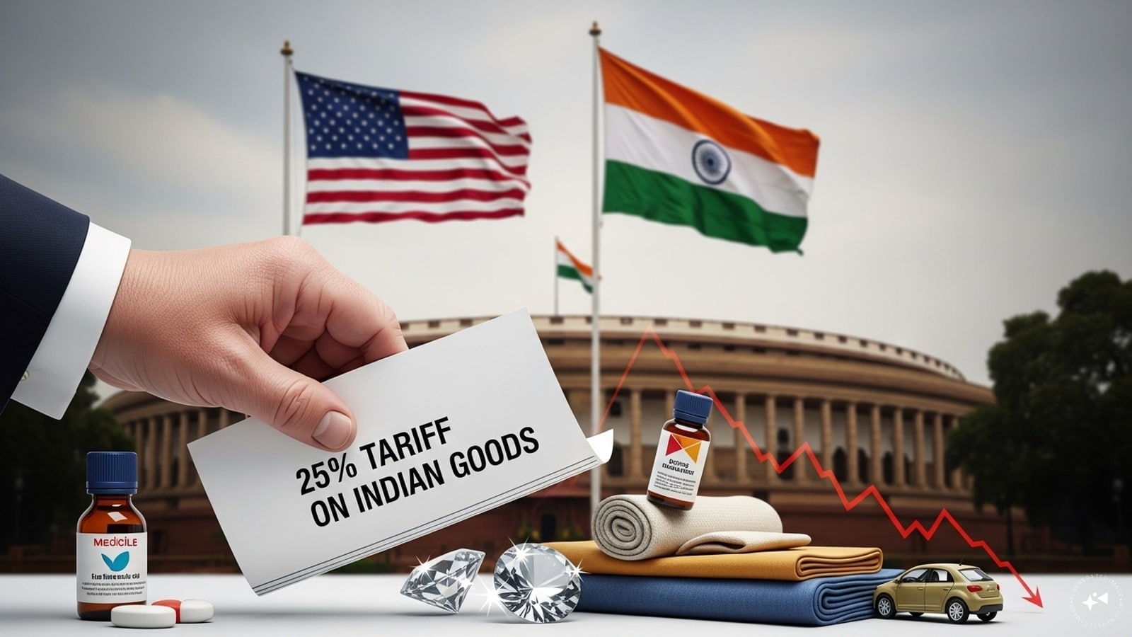 Trump's Tirade, India's Reply, Political Plot: Key Points In Massive Debate  Over Trade Deal | India News - News18