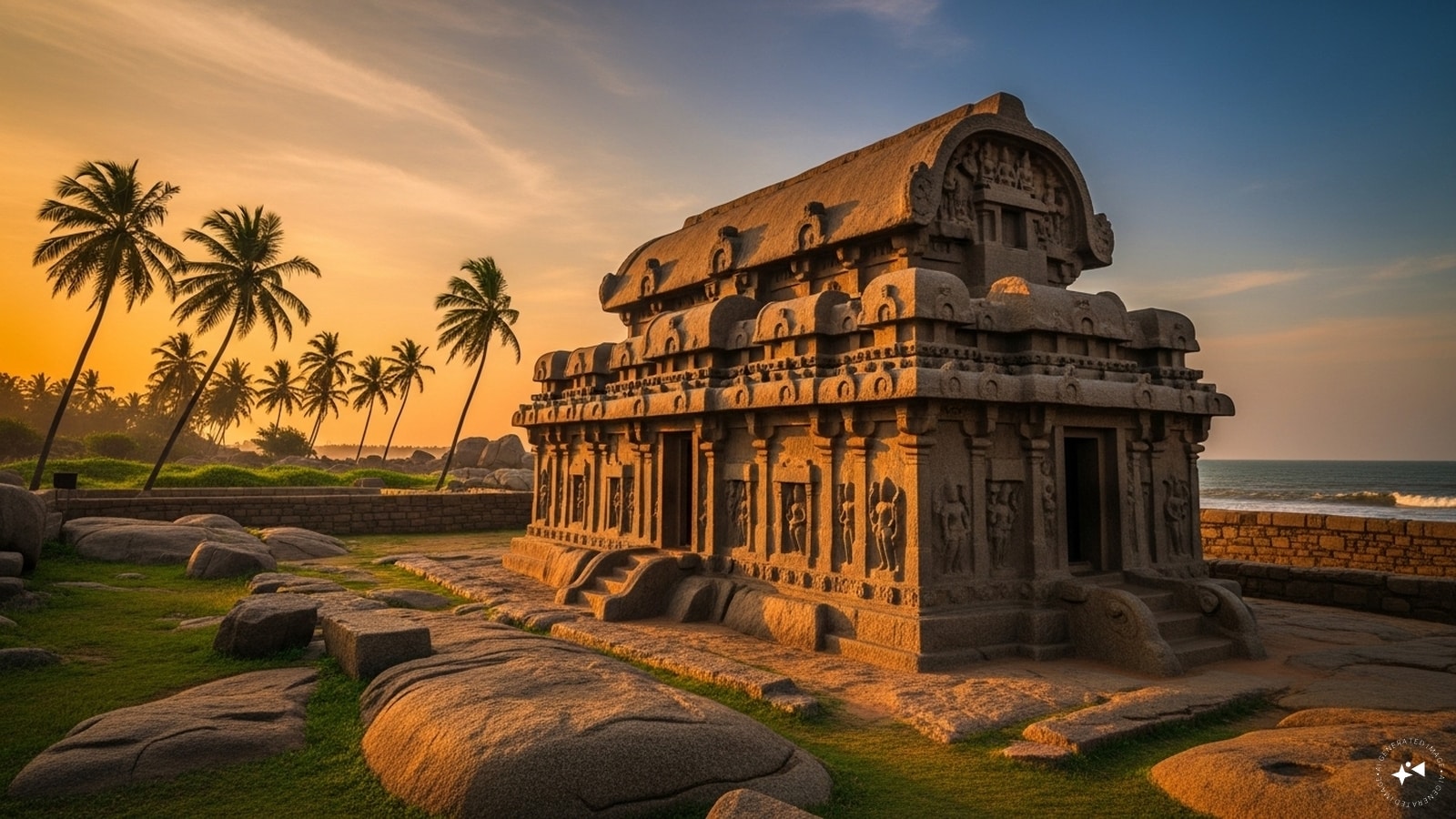 Draupadi Ratha, Mahabalipuram (Tamil Nadu)