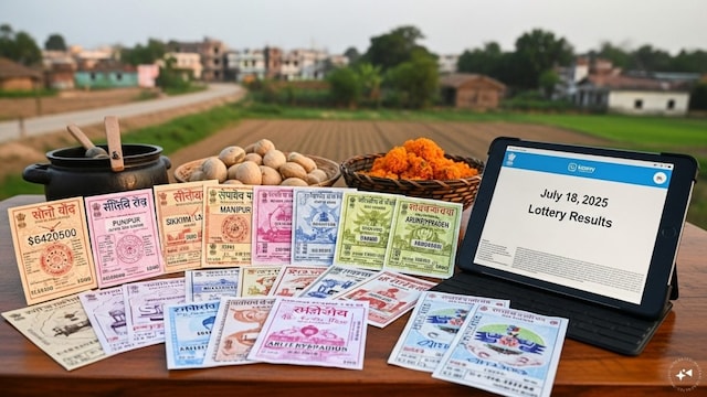 Punjab, Manipur, Sikkim, Goa, Arunachal state lotto winners. (AI generated image)
