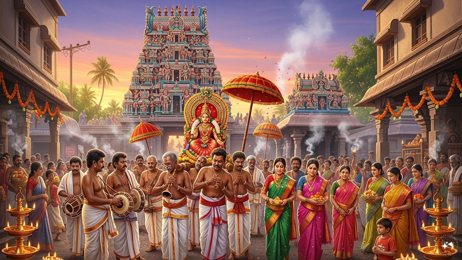 Draupadi Amman Temples, Kumbakonam (Tamil Nadu): 