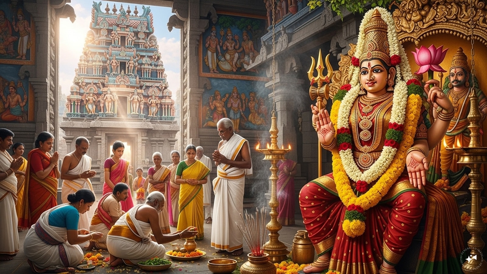 Melpadi Draupadi Amman Temple,