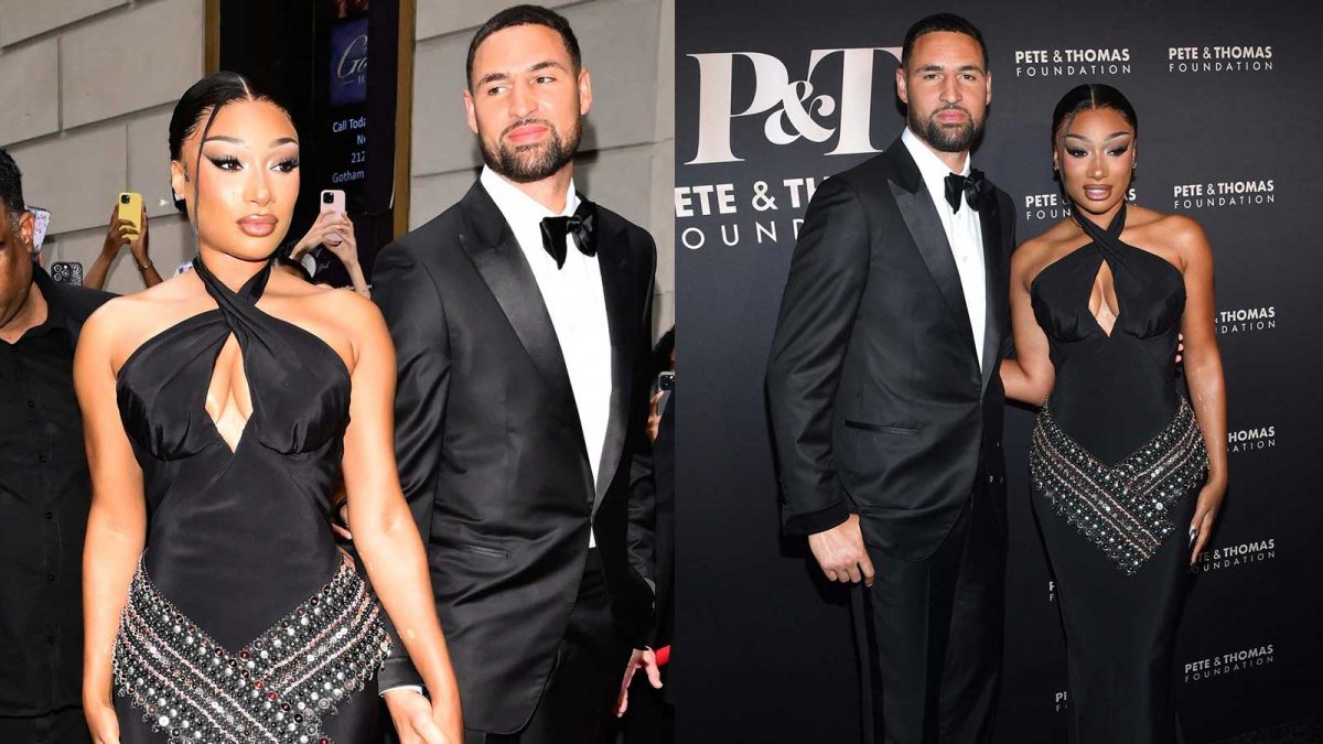 Klay Thompson and Megan Thee Stallion Debut Relationship on Red Carpet