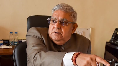 Former Vice President Jagdeep Dhankhar (PTI/File)