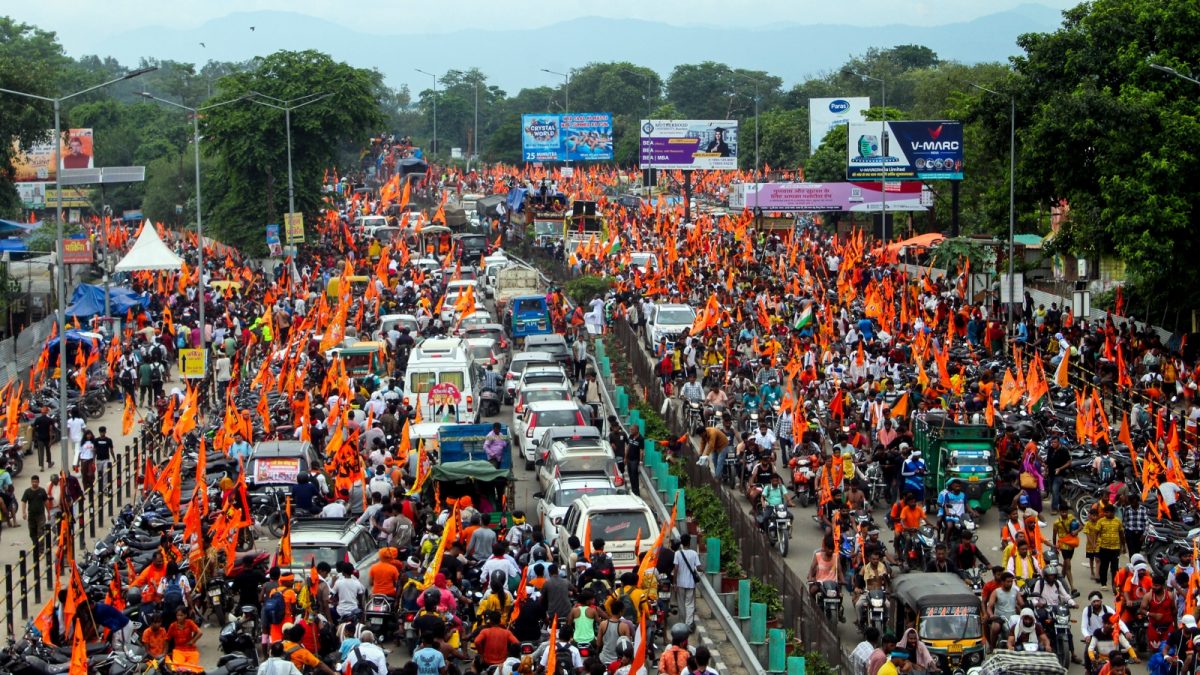 Chaos On Delhi Streets As Kanwariyas Flout Rules; Cops Say 'Our Hands Are Tied'