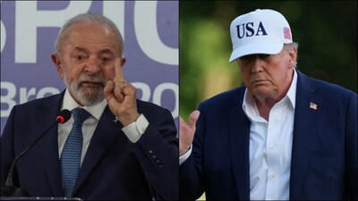 Brazilian President Lula Da Silva hit back at Trump's tariff threat on BRICS. (Reuters)