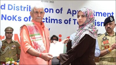 Over the past years, Sinha has built a reputation for running an administration that is steady, firm, and emotionally attuned to the long-neglected victims of terrorism. (Image: X)