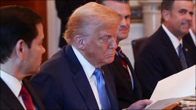 US President Donald Trump. (Reuters Image)