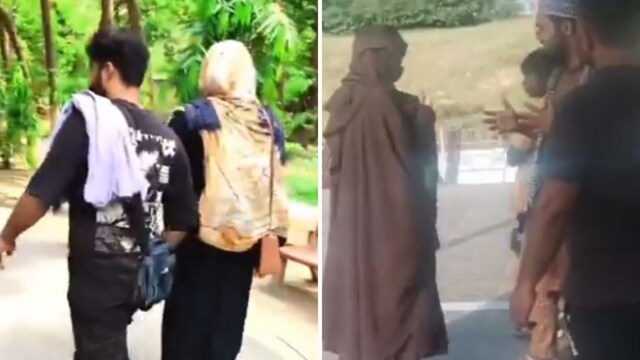 Clips from the videos uploaded by UP's Haidari gang. (X)