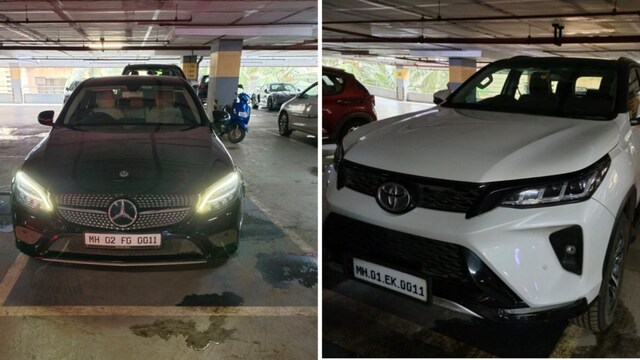 The cars recovered by ED. (News18)