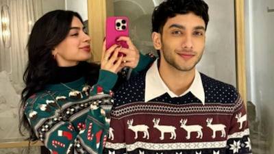 Vedang Raina and Khushi Kapoor made their debut together. (Photo Credits: Instagram)