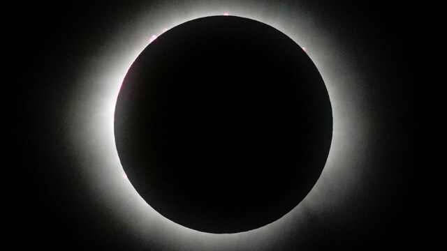 The longest total solar eclipse lasted 7 minutes and 28 seconds, occurring in 743 BC. (Representative/AP)
