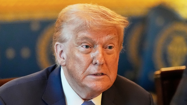 US President Donald Trump (AP)