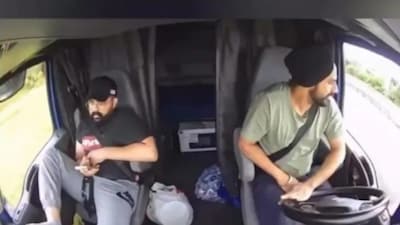 The semi-truck driver, an illegal immigrant, was arrested on Saturday.