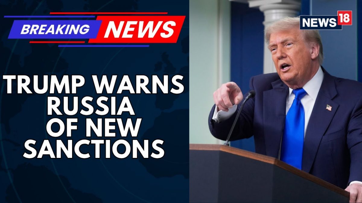 'It's disgusting': Donald Trump warns Russia of new sanctions