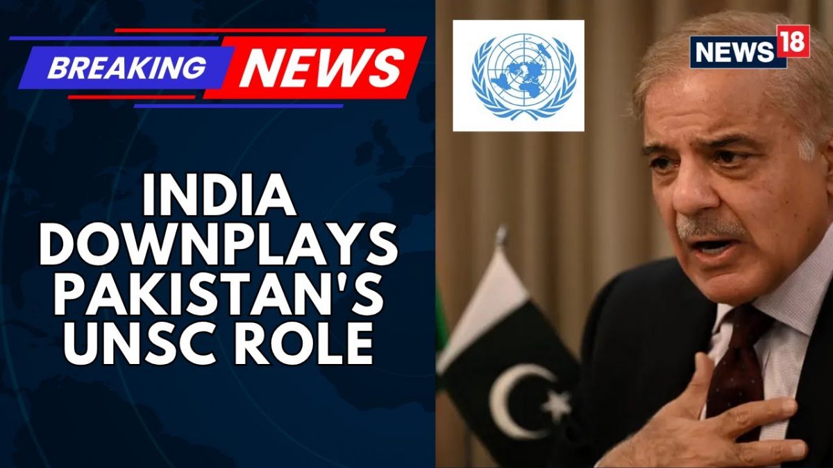 India Downplays Pakistan's UNSC Role, Calls It 'Ceremonial' With No Real Influence | News18 Breaking