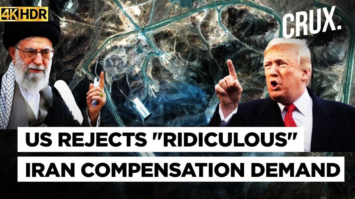 "Iran Not Talking Very Nicely" Trump Slams Enrichment Plans, Israel Diplomats Rushed Out Of UAE | 4K