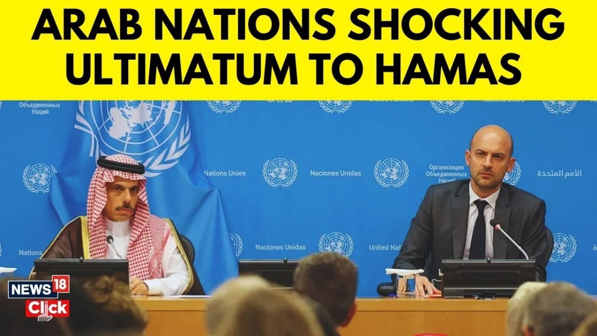 Middle East: Arab Nations Issue Shocking Ultimatum to Hamas | Arab League Calls for Disarmament-N18G