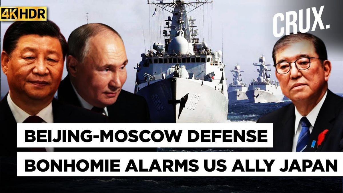 China-Russia Drills in Japan Sea Spooks Tokyo as Taiwan Flags Beijing's "Activities" Near Coast | 4K