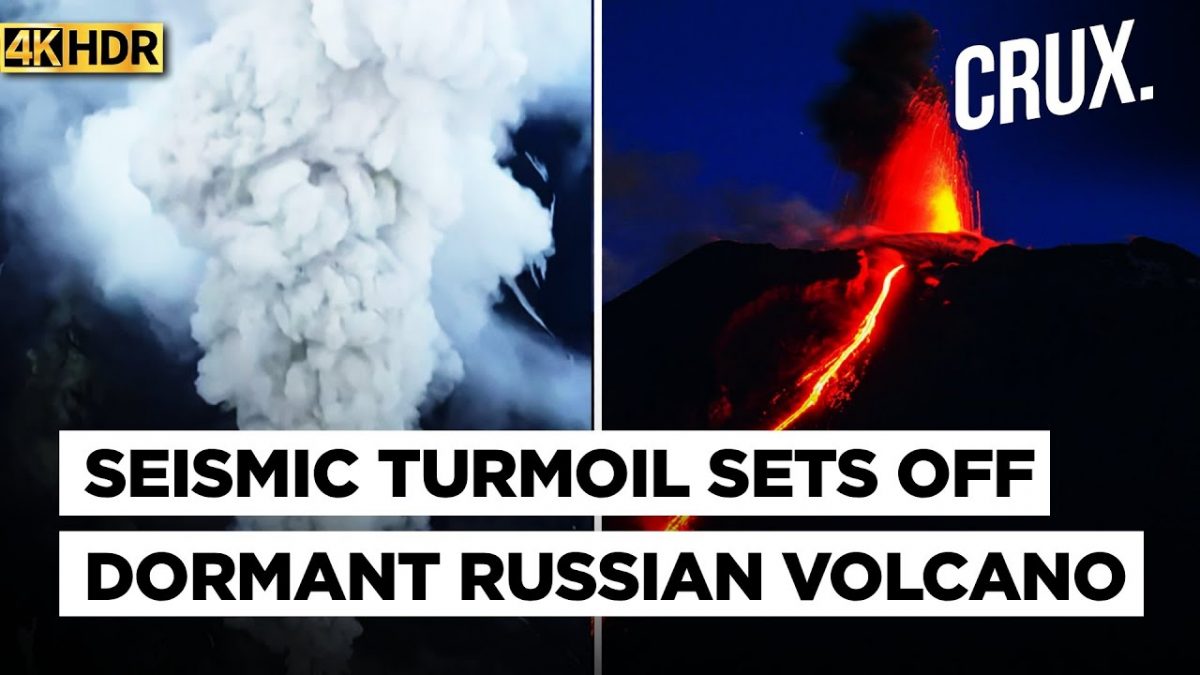 After 70 Small Tremors Hit Kamchatka in Last 24 hours, Massive Quake Hits Russia’s Far East Again|4K