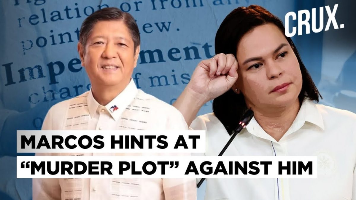 Philippines' Marcos Says ‘No Role’ in Sara Duterte's Impeachment, Fears "Murder Plot" Against Him