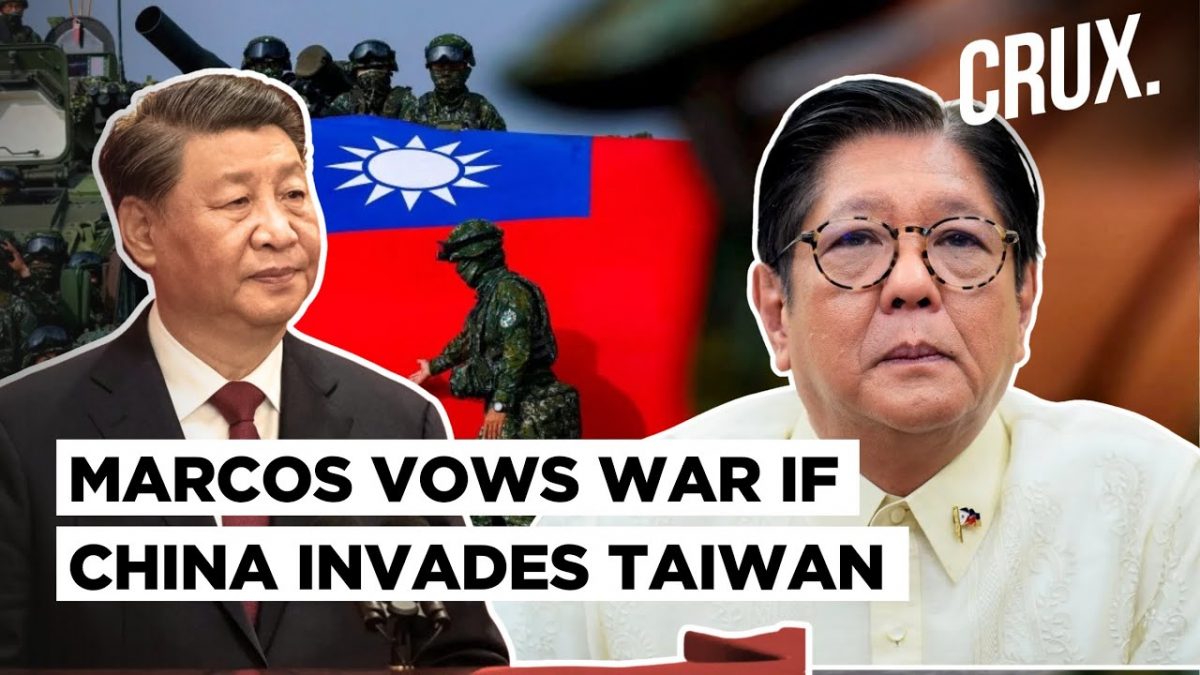 "Philippines Will Be Drawn in Taiwan War..." Marcos Reveals Manila's Plan if China Attacks US Ally