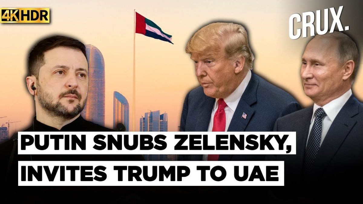 Putin Tells Zelensky to "Meet Conditions" for Direct Talks, Trump Summit in UAE "Next Week"? | 4k