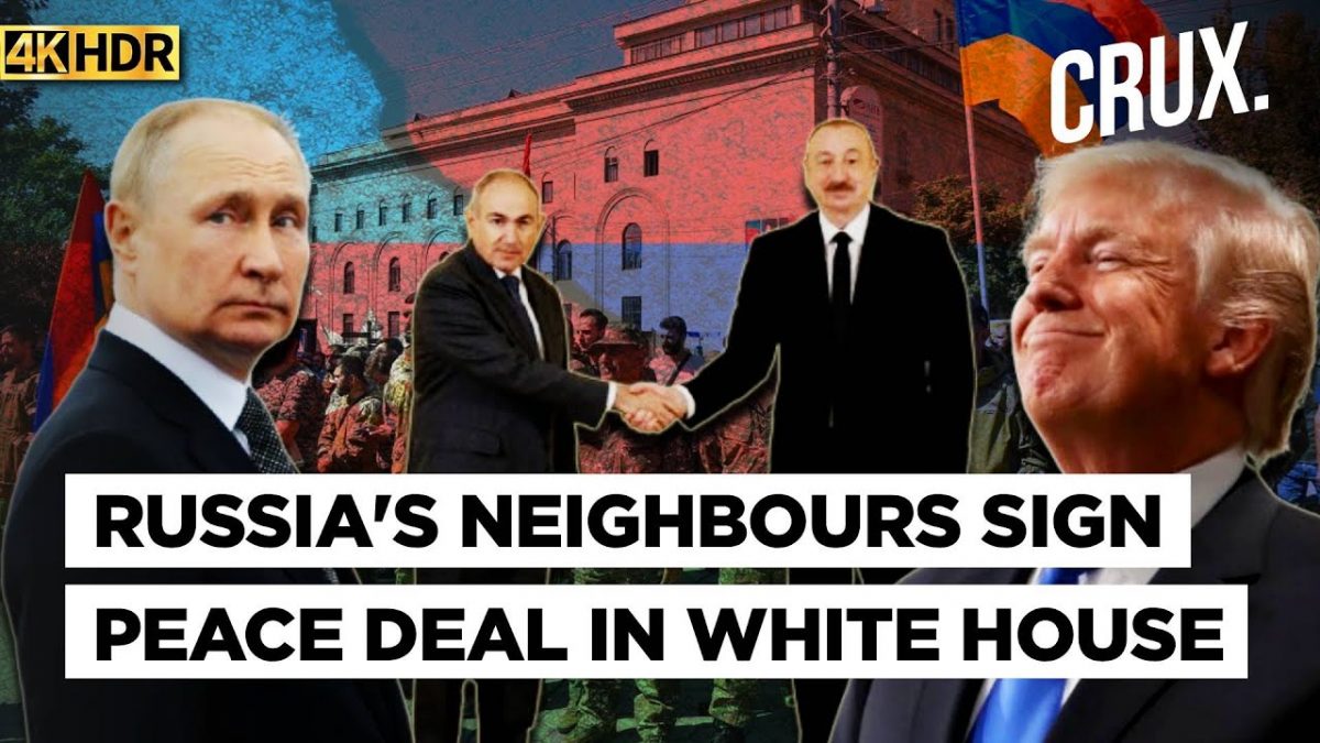 "Many Tried To End The War" Trump Mocks Putin As US Brokers Armenia-Azerbaijan Peace Deal | 4k