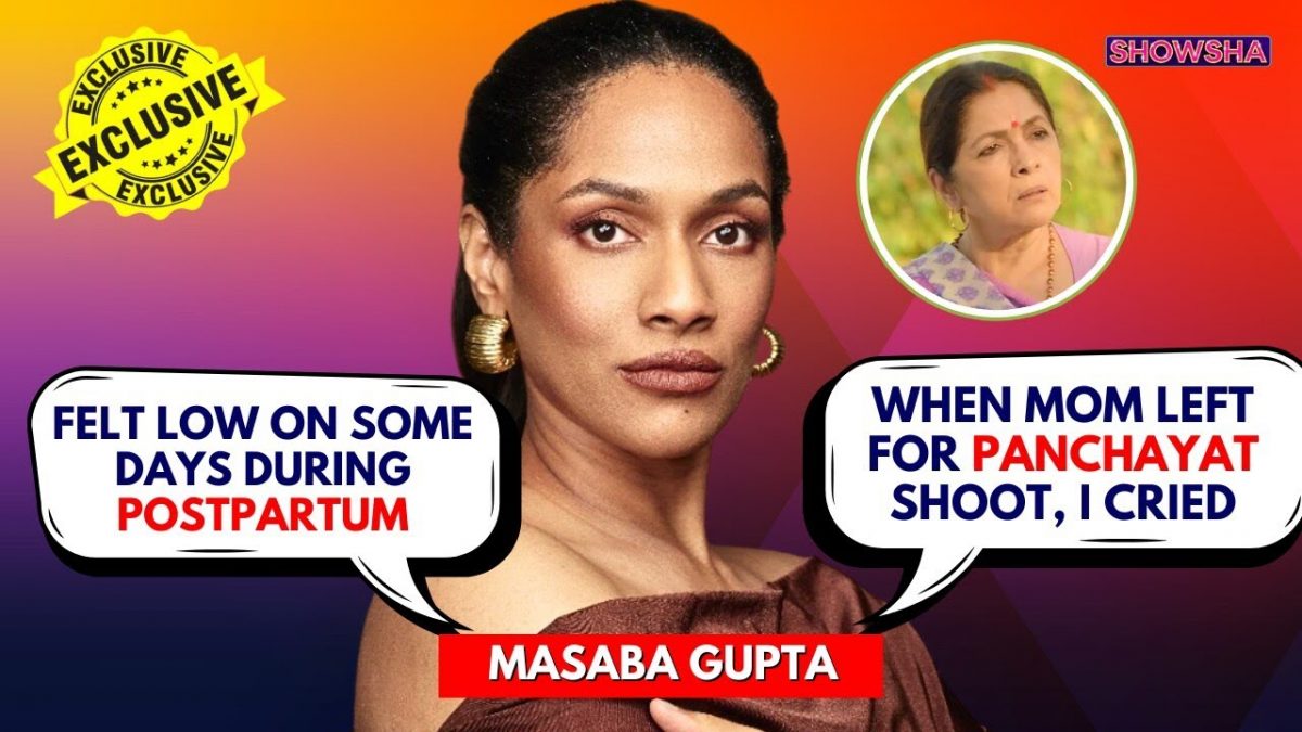 Masaba Gupta Discusses Motherhood, Blues, and Support Systems