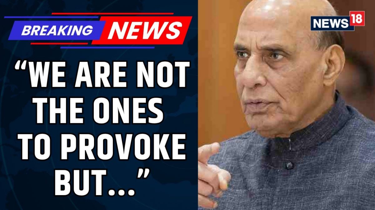 Defence Minister Rajnath Singh's Message To The World On Operation Sindoor, "We Won't Spare Them"