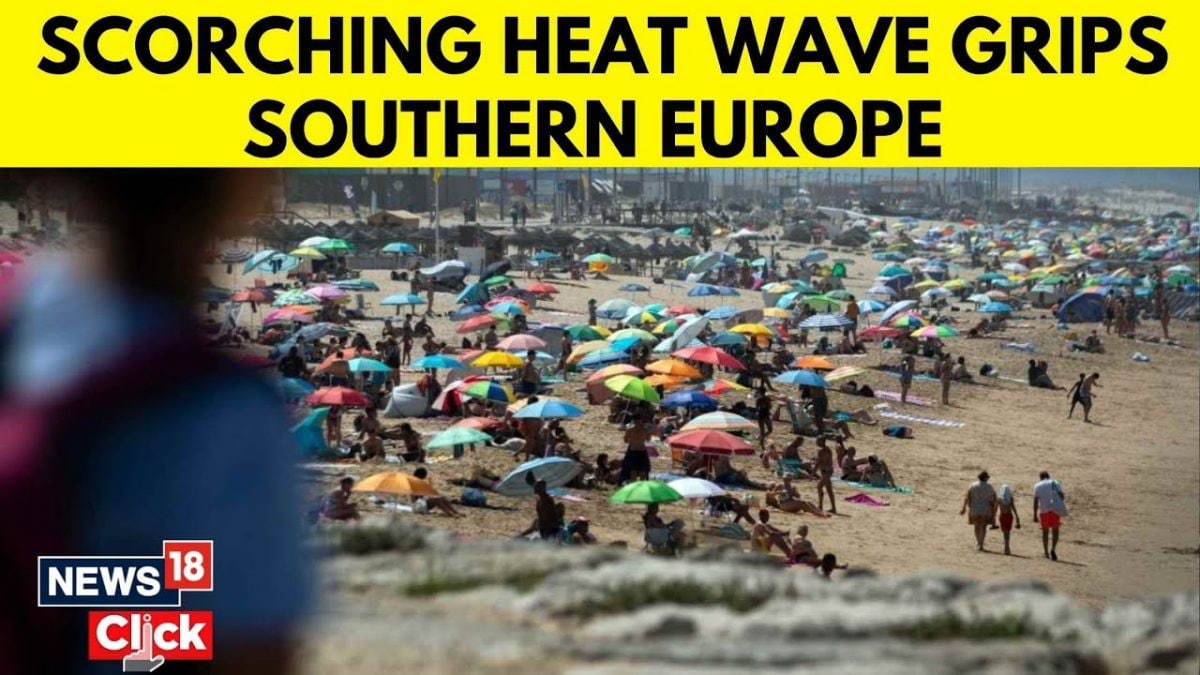 Europe Faces Record Heatwave, Southern France Wildfires
