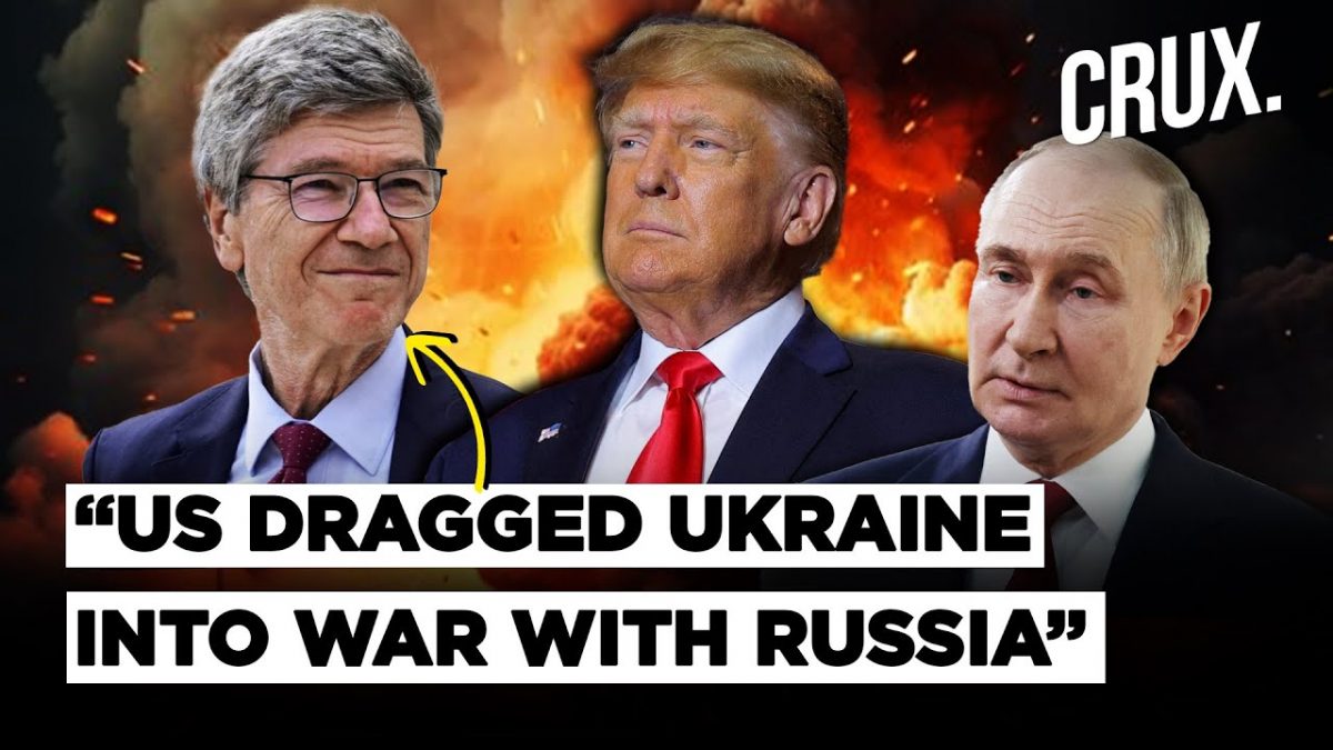 "Zelensky Must Get Real" Jeffrey Sachs Gives A Big Warning Ahead Of Trump Putin Meeting In Alaska