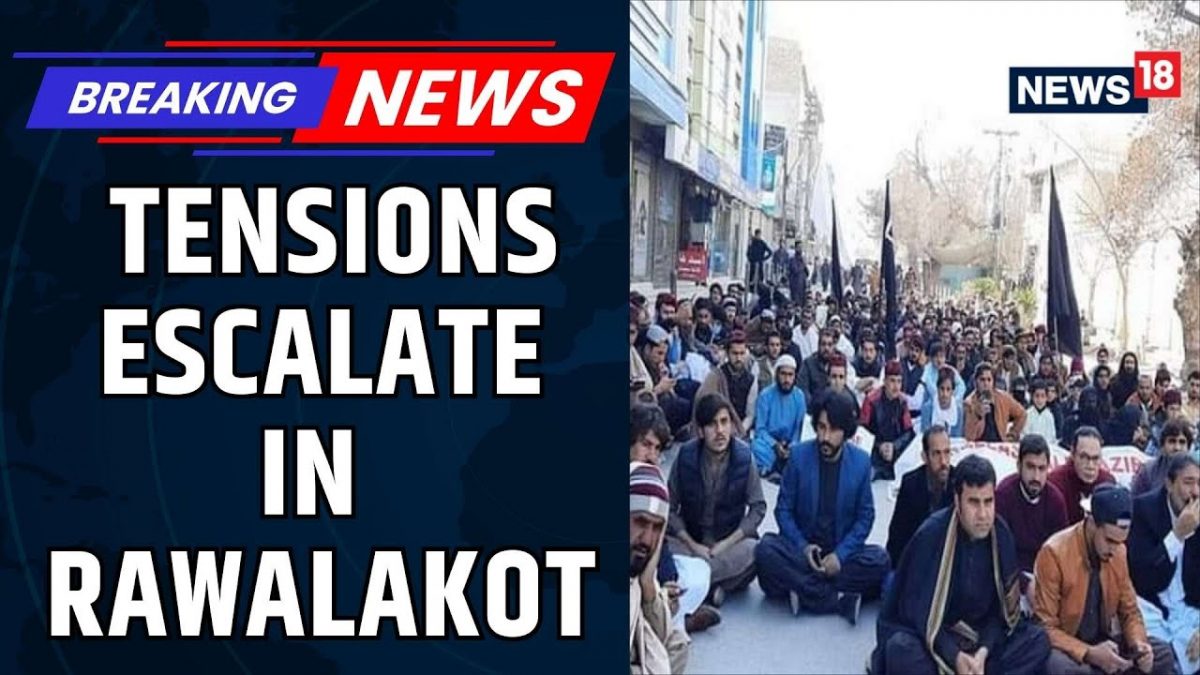 Protests in Rawalakot, PoK: Protesters Raise Slogans Against Pakistan Army | Pakistan News | News18