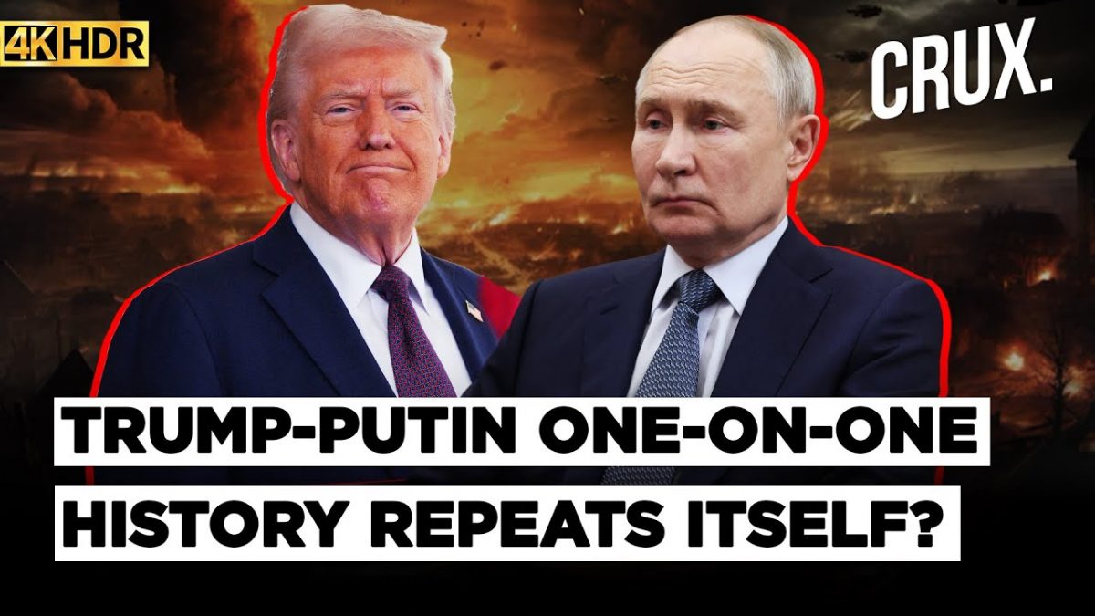 'Unpredictable' Alaska Summit: Only Trump, Putin And Their Translators Meet Behind Closed Doors | 4K