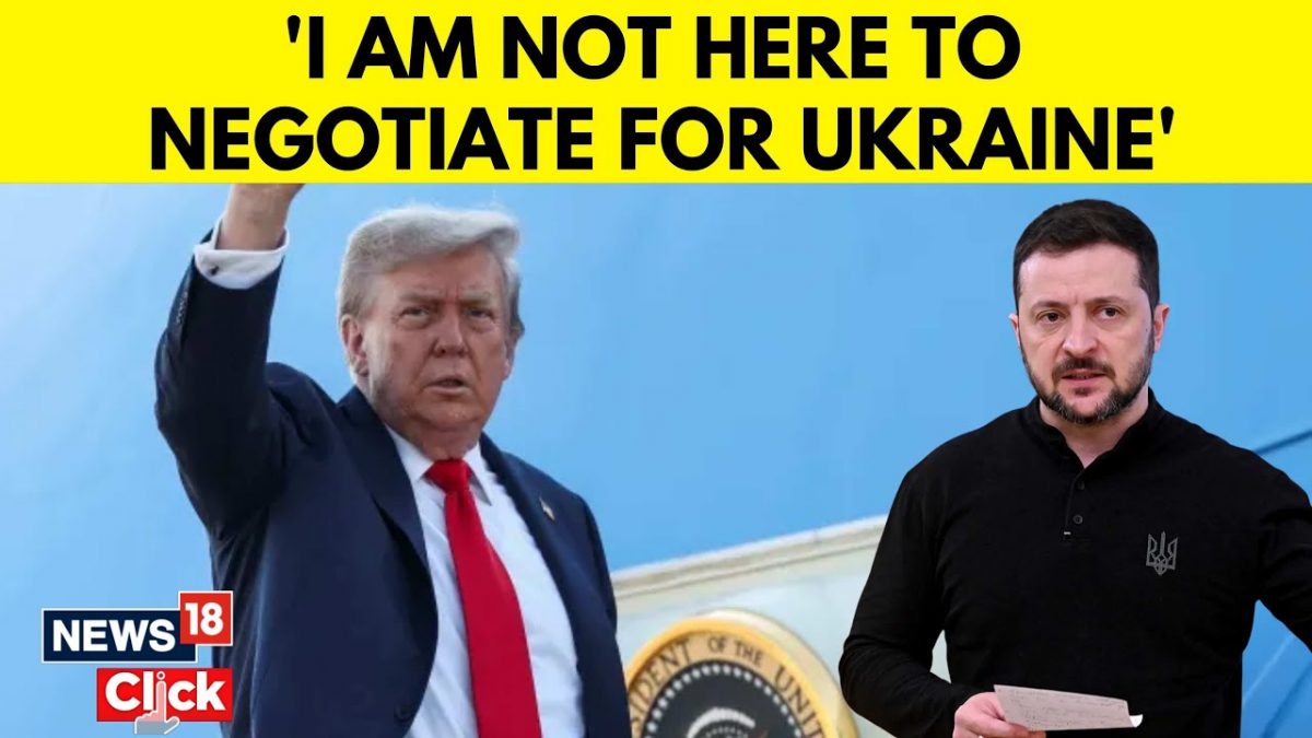 Trump Putin Meeting In Alaska | Not Here To Negotiate For Ukraine, Says Trump | Zelensky | N18G