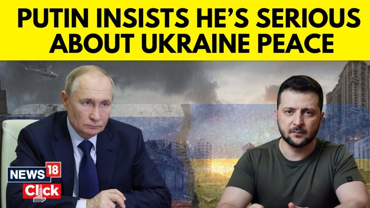 Putin Claims Commitment To Ending Ukraine Conflict, Blames Others for Its Length | N18G