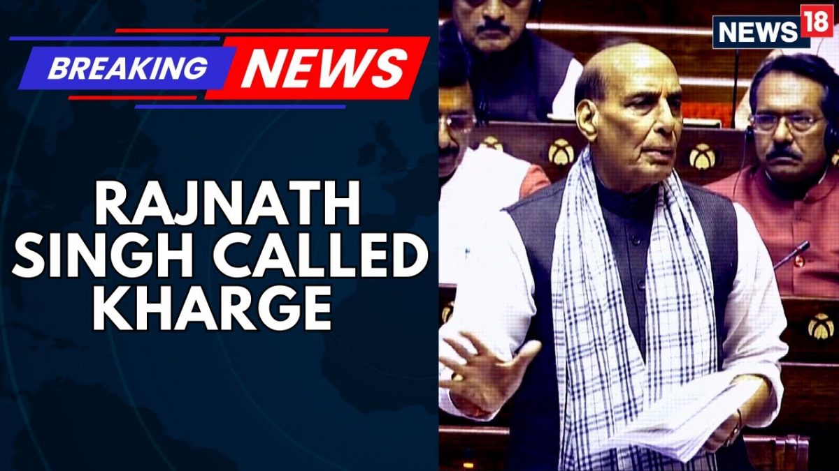 Defence Minister Rajnath Singh Called Kharge Seeking Support, Ahead Of The Crucial VP Election