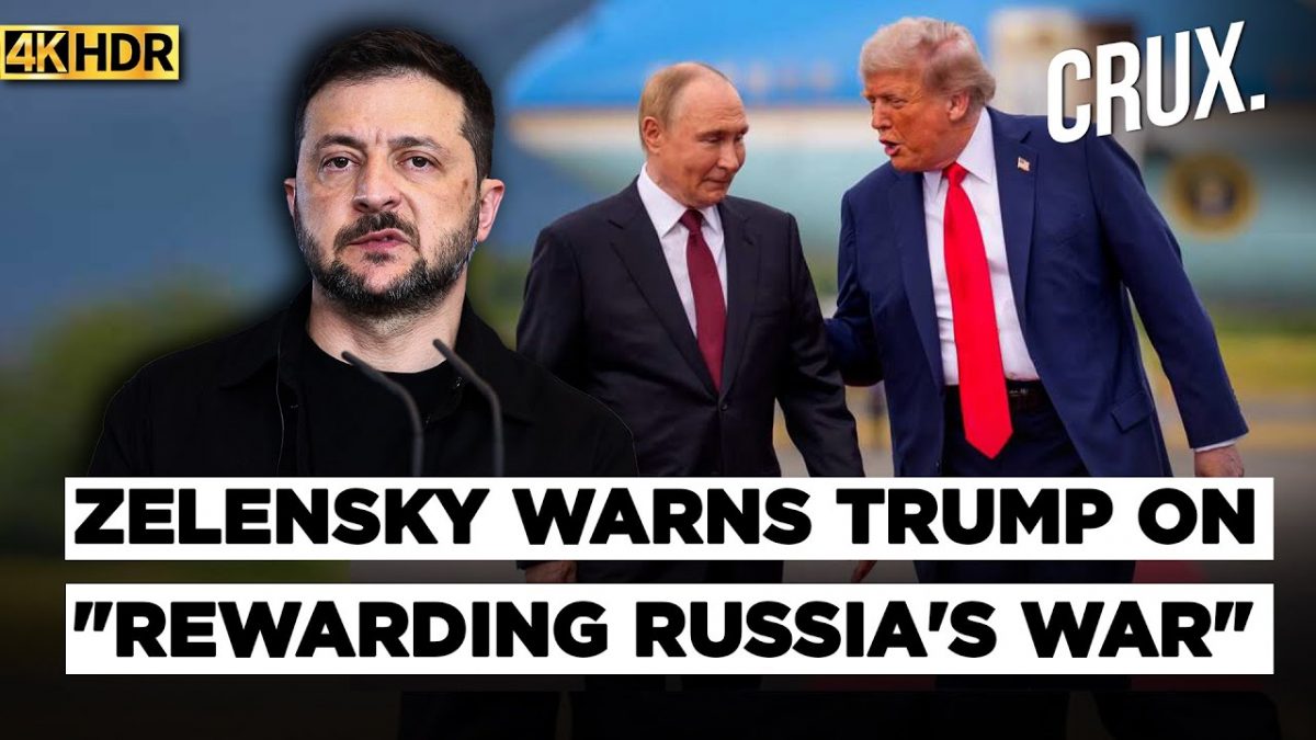 Zelensky Slams “Cynical” Russian Strikes As Trump Urges Concessions, Vance Joins Oval Office Meet|4k