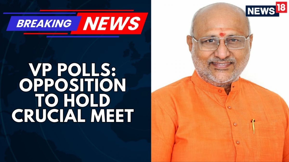 VP Polls: Opposition Parties To Hold Crucial Meeting At 12:30pm At Kharge Residence | News18