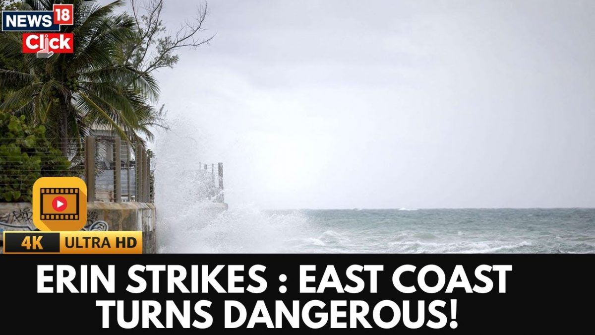 Hurricane Erin Brings Dangerous Rip Currents To East Coast Beaches ...