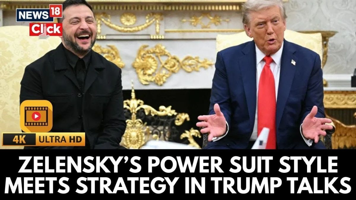 Zelenskyy's Outfit Choice for Trump Meeting: A 'Lucky Charm'
