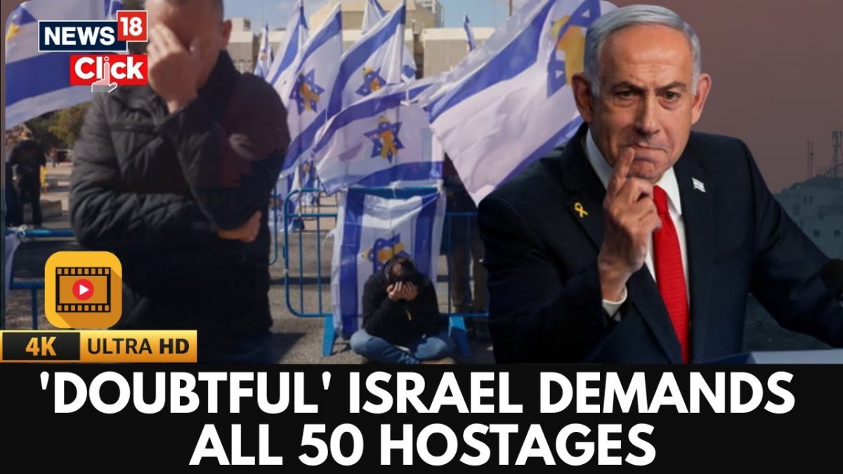 Israel-Hamas Conflict: Mass Protests Erupt in Israel, Citizens Demand Hostage Deal Now | N18G