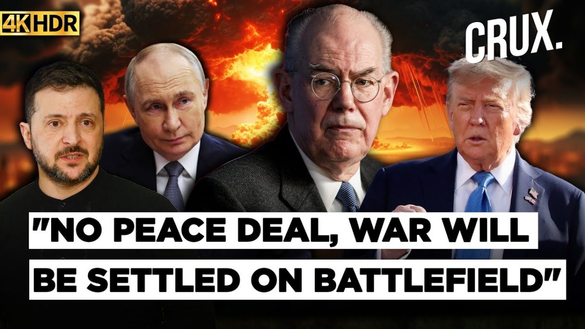 “Russia Ukraine Poles Apart” Mearsheimer Rules Out Trump Striking Deal Between Putin-Zelensky | 4K